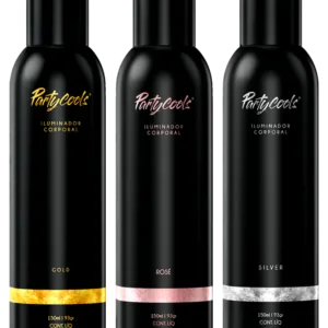 COMBO PRO Iluminador Gold + Silver + Rosé, 450ml total